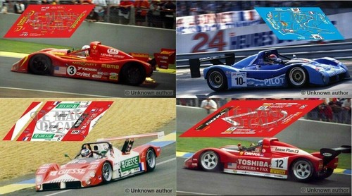 Décal ferrari 333sp - ferrari,