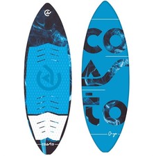 Wakesurf Coasto Onyx - 160 x 50cm - Rocker 6 cm - 3 ailerons - MAX 90kg - Léger,