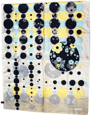 KENZO Étole en soie état NEUF 180x70 cm foulard écharpe Silk stole NEW condition