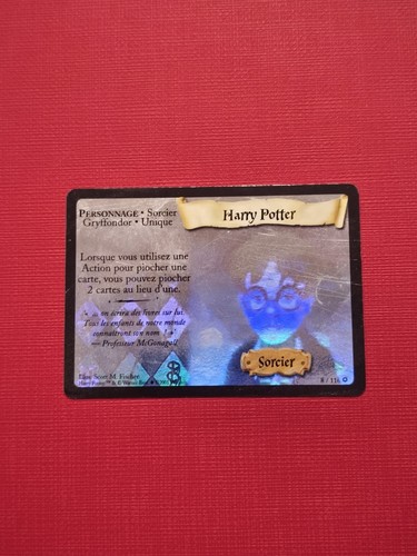 Carte card game sorcier - carte,