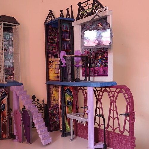 Monster high maison - maison, poupée
