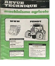 REVUE TECHNIQUE MACHINISME