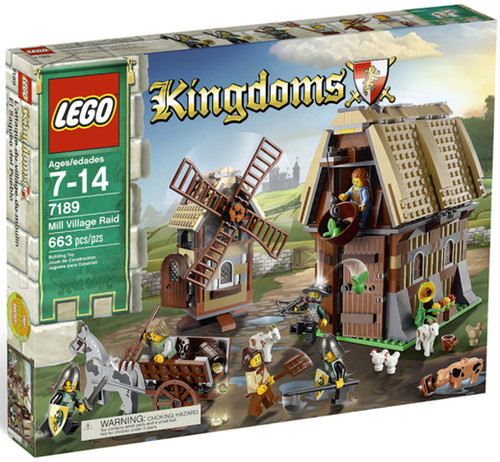 Lego castle kingdoms - castle, mill