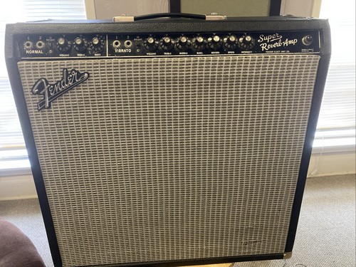 1967 fender super reverb - super,