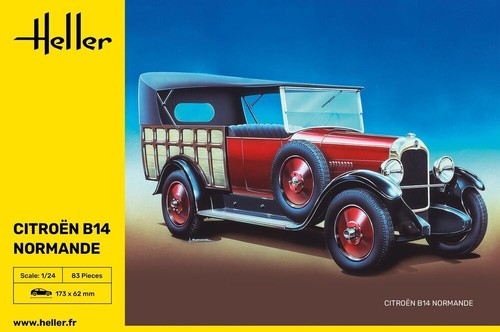 Maquette citroen b14 - 1/24,