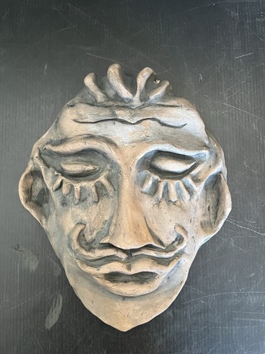 Sculpture masque mural - masque,