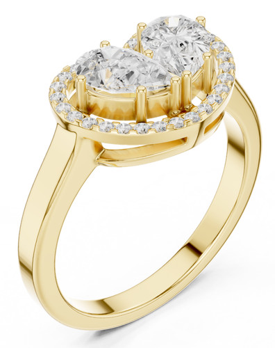 Bague mariée or 14 - en,