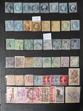 1850-1940 lot 50Timbres France