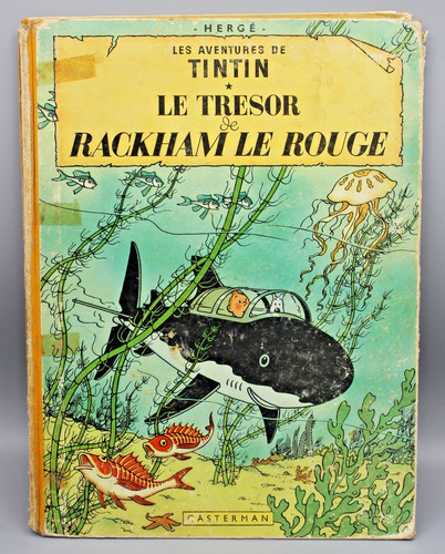 Ancien tintin le tresor - bd,
