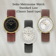 Montre Seiko Metronome Standard Line Classic bracelet type limité unisexe...