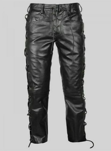 Homme cuir noir authentique - homme,