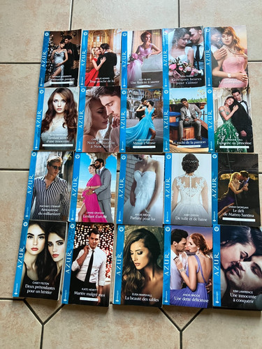 Lot harlequin azur - 20,