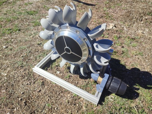 Pelton hydro turbine - pelton,