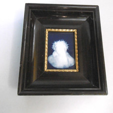 tabeau buste de jesus pate sur pate chaufriasse limoges