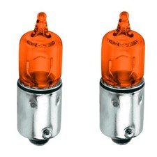 2x ampoule 12V 10W BA9S orange