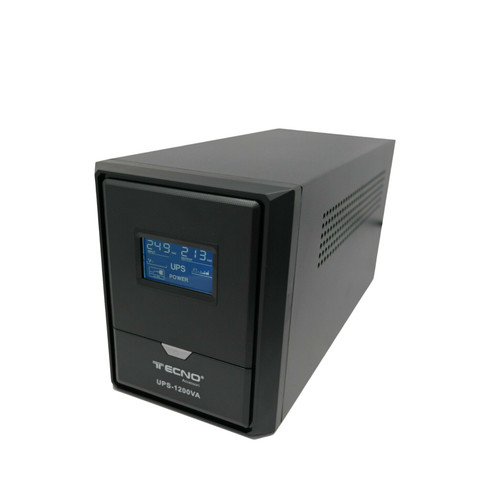 Ups tecno 1200va lcd - ups, tc-1200va