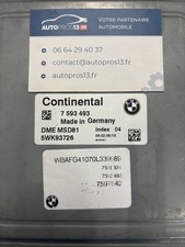 DME MSD81 ECU CALCULATEUR DE MOTEUR A DECODER BMW X5 X6 N54B30A 5WK93726 7593493