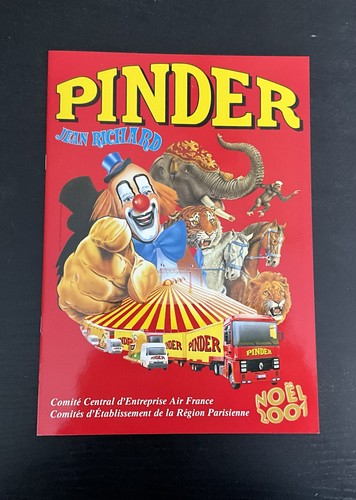 Programme cirque pinder arbre - programme,