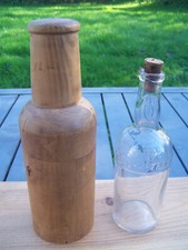 Très Rare demi bouteille vide chartreuse Tarragone 1951 Tarragona étui en bois