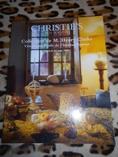 Catalogue Christie's 20/06/1998. Collection de M. Henry Clarke