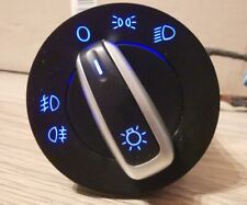 Interrupteur de phare en aluminium brossé VW Golf Mk4 R32 Anniversary Bora Ju...