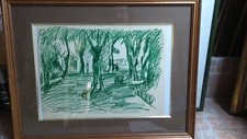 Dessin feutre vert - feutre, de