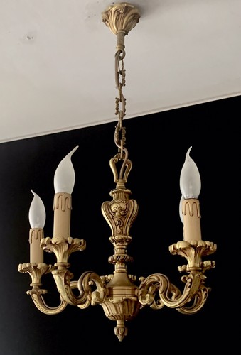 Lustre louis lum bronze - lustre,