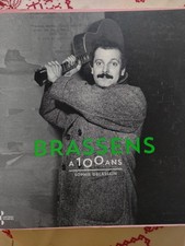 livre 100 ans de Brassens, textes et photos, 192 pages