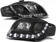 Paire de feux phares Audi A4 B7 04-08 Daylight led noir