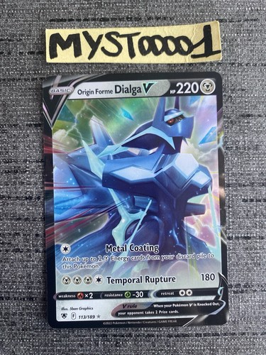 Carte pokemon origin - origin, forme
