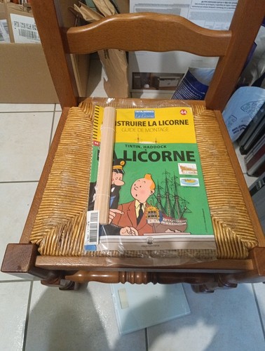Tintin licorne maquette - la,