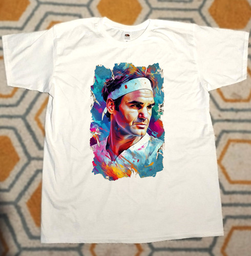 Shirt roger federer fan - roger,