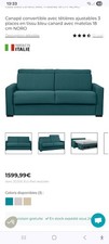 canapé convertible 3 places