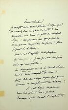 ✒ L.A.S Edouard DETAILLE peintre - belle lettre sur la préparation d'un tableau