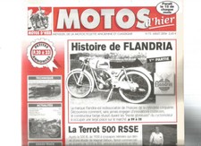 MOTOS D'HIER N°75 HISTOIRE DE