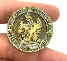Rare ancien sceau NAPOLEON 2 1830 parchemin mansucrit altes siegel ancient seal