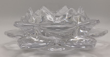 Partylite Clear Glass Lotus