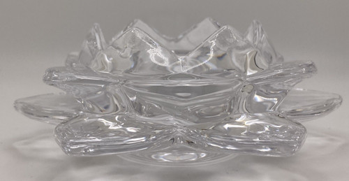 Partylite clear glass lotus - clear,