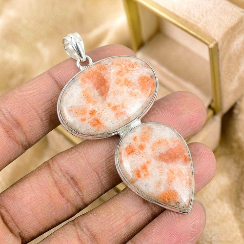 Natural sunstone gemstone - sunstone,
