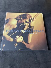 DISQUE JOHNNY HALLYDAY Vinyle BERCY 92 1992 triple 33 T LP réédition