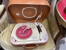 Superbe Électrophone Tourne Disque Teppaz  Vintage Lyon Oscar Senior Made In Fra