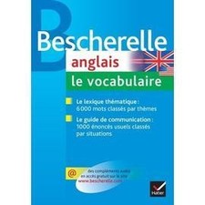 Livre Bescherelle - Anglais : le vocabulaire
