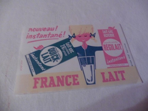 Ancien buvard lait sec - ancien,