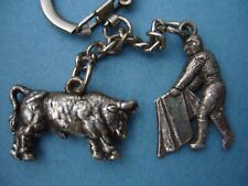 Porte clés - Keychain - Llavero -Scène  de CORRIDA Tauromachie - Taureau TORERO