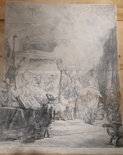 Rare Ancienne  Gravure Eau