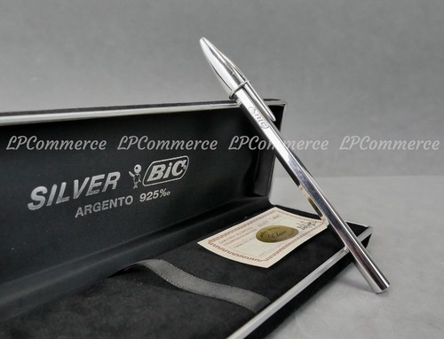 Stylo bic argent massif 925 - , %