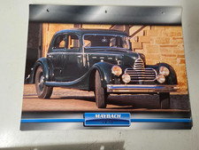 MAYBACH SW 38 CARTE FICHE