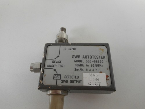 Anritsu wiltron 560 98s50 swr - 560-98s50,