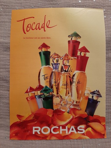 Publicité papier parfum - publicité,
