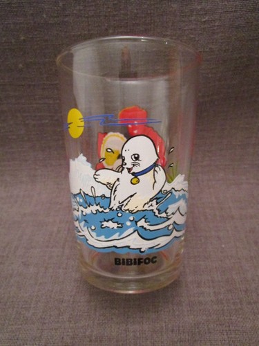 Verre moutarde illustré - verre,